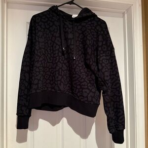 Nike Black Animal Print Women's Hoodie